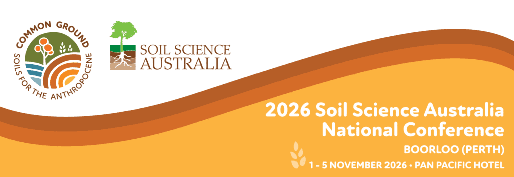 Healthy soil management and research at Soil Science Australia conference in Perth.